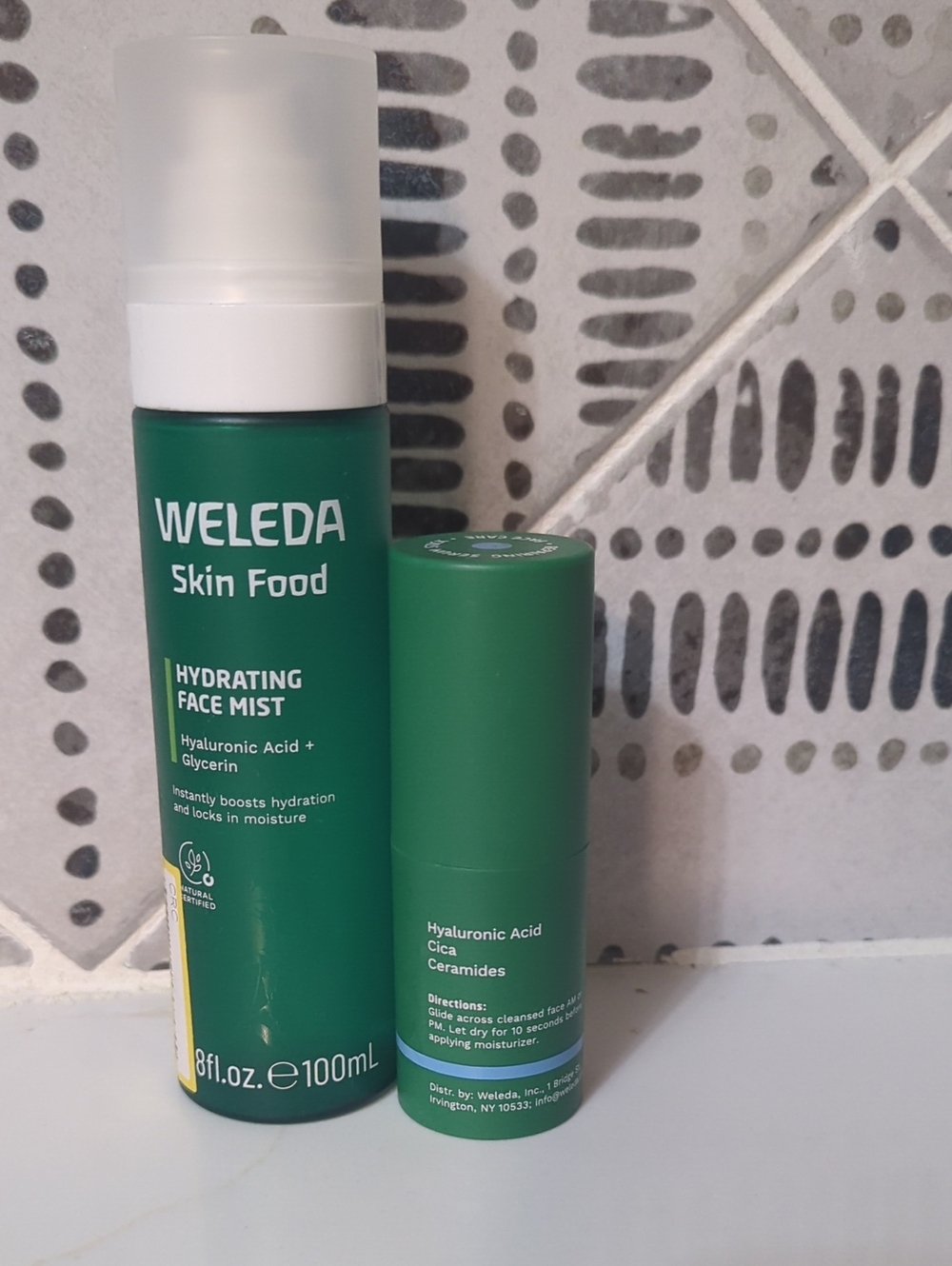 Weleda Skin Food Hydrating Face Mist & Repairing Serum Stick